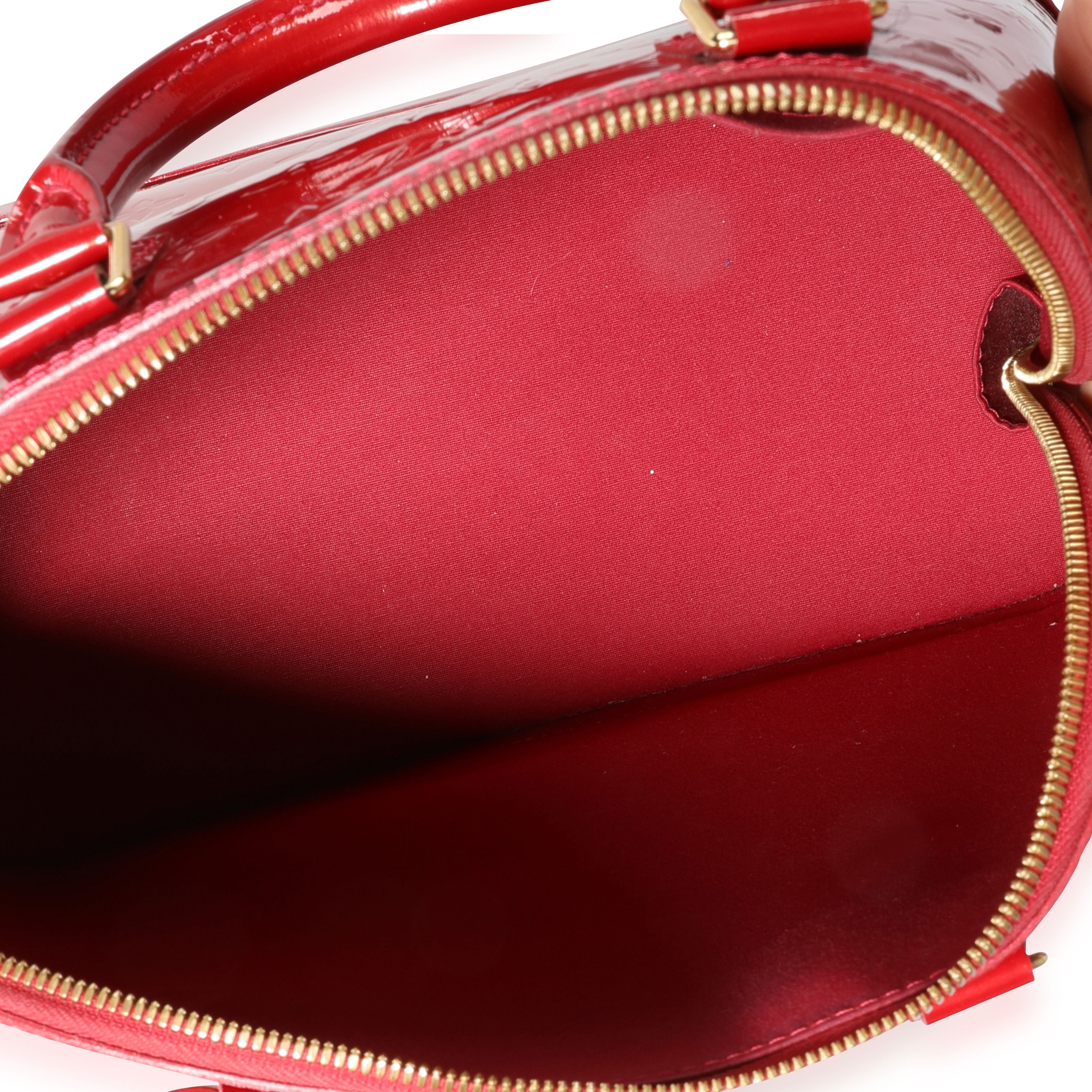 Louis Vuitton Louis Vuitton Cerise Monogram Vernis Alma MM