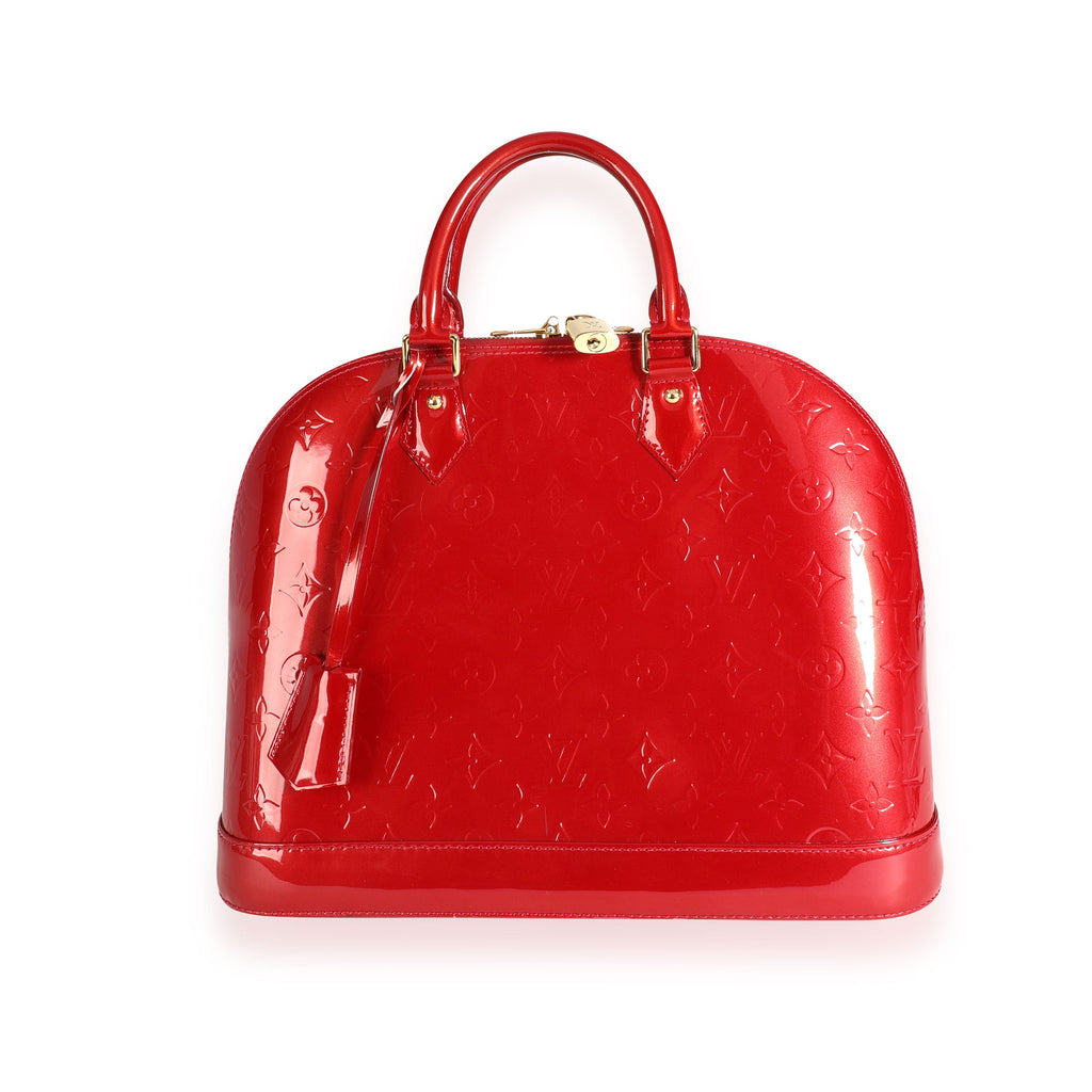 Louis Vuitton Louis Vuitton Cerise Monogram Vernis Alma MM