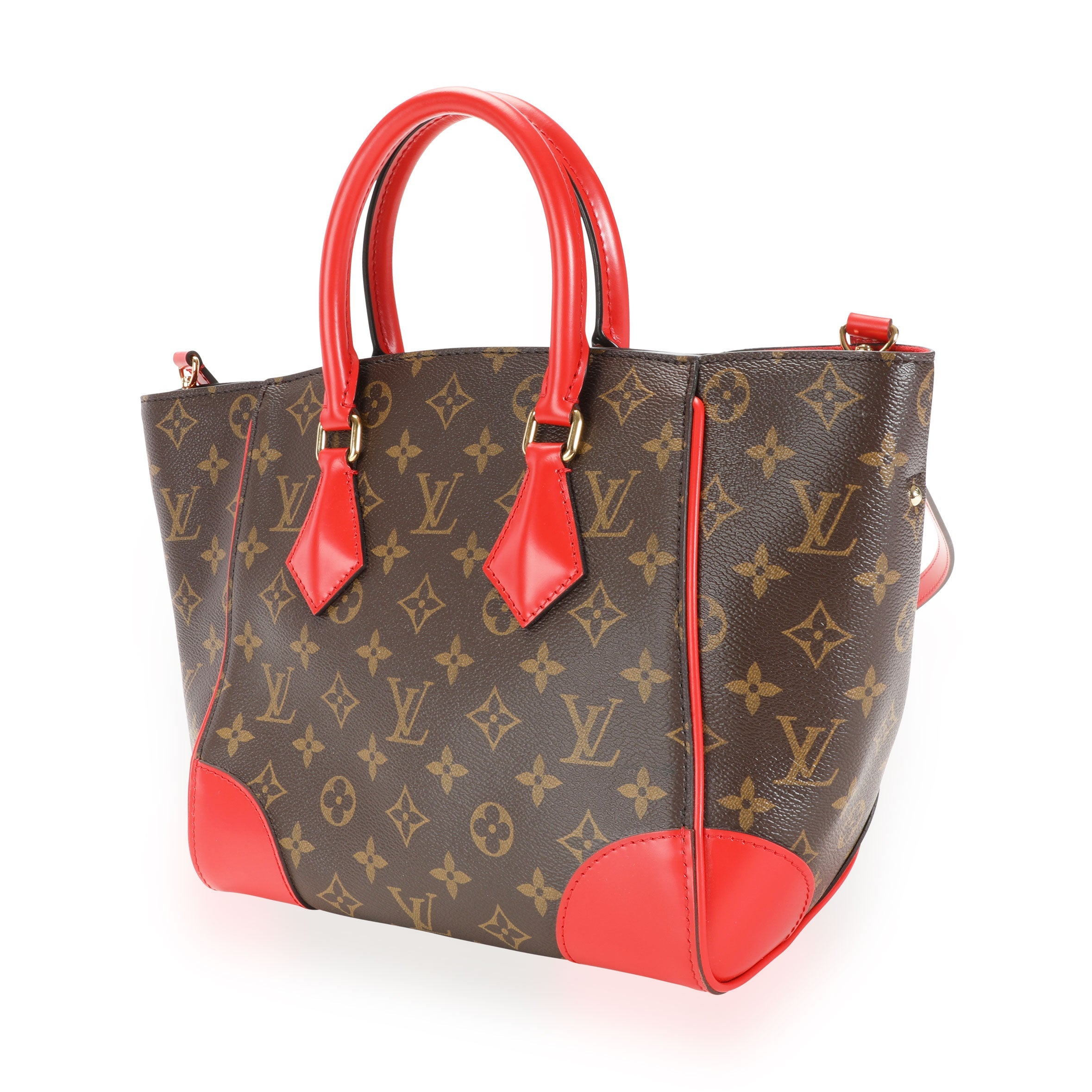 Louis Vuitton Louis Vuitton Coquelicot & Monogram Canvas Phenix PM