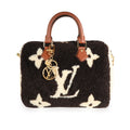 Louis Vuitton Louis Vuitton Limited Edition Giant Teddy Fleece Speedy Bandoulière 25