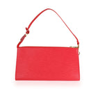 Louis Vuitton Louis Vuitton Coquelicot Epi Leather Pochette Accessoires 24