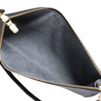 Louis Vuitton Louis Vuitton Black Epi Leather Pochette Accessoires 24