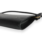 Louis Vuitton Louis Vuitton Black Epi Leather Pochette Accessoires 24