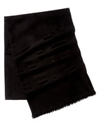 Saint Laurent Cassandre Jacquard Wool Scarf