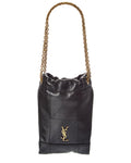 Saint Laurent Mini Leather Bucket Bag