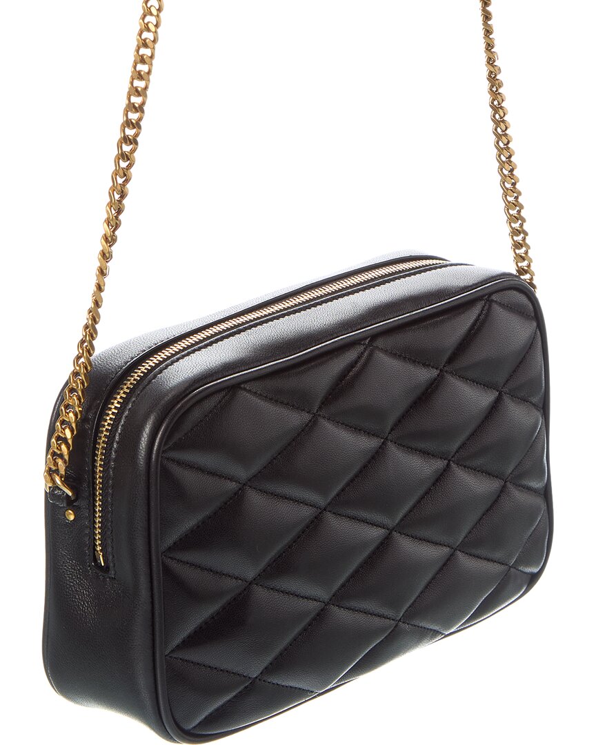 Saint Laurent Quilted Leather Camera Bag
