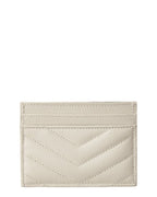 Saint Laurent Monogram Leather Card Holder