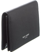 Saint Laurent Signature Leather Card Case