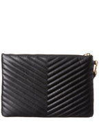 Saint Laurent Monogram Matelasse Leather Tablet Pouch
