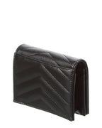 Saint Laurent Cassandre Leather Coin Purse