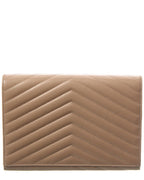 Saint Laurent Cassandre Leather Pouch