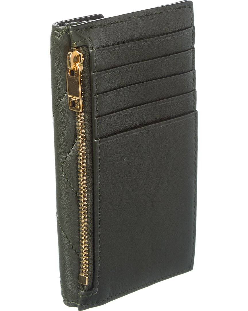 Saint Laurent Cassandre Leather Card Case