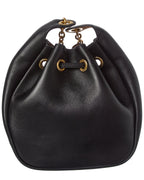 Saint Laurent Cassandre Leather Bucket Bag