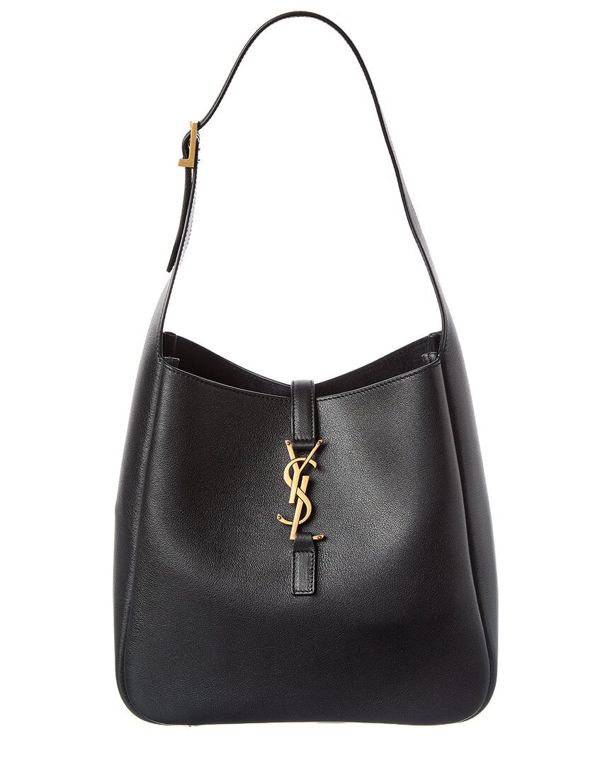 Saint Laurent Le 5 Supple Leather Hobo Bag