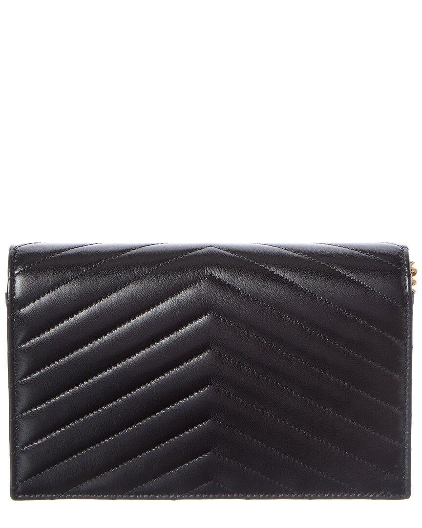 Saint Laurent Logo Leather Crossbody