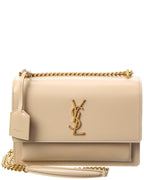 Saint Laurent Sunset Medium Leather Shoulder Bag