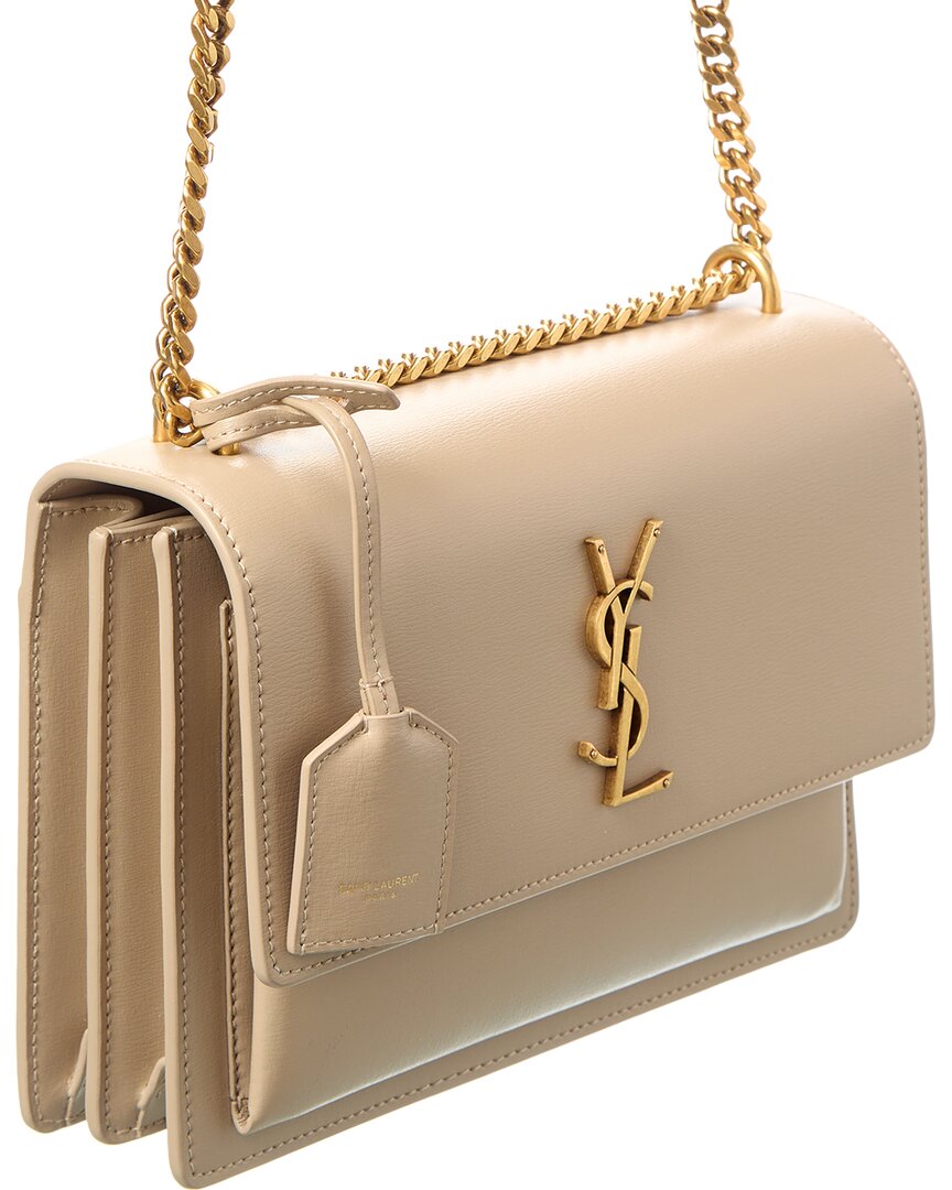 Saint Laurent Sunset Medium Leather Shoulder Bag