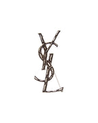 Saint Laurent Opyum Ysl Crocodile Brooch