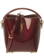Saint Laurent Le 37 Mini Patent Bucket Bag