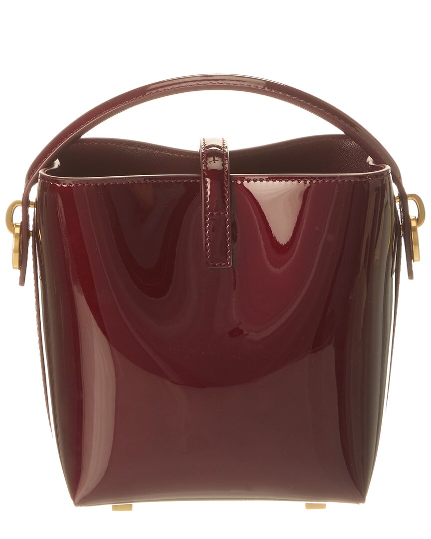 Saint Laurent Le 37 Mini Patent Bucket Bag