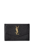 Saint Laurent Uptown Leather Card Case