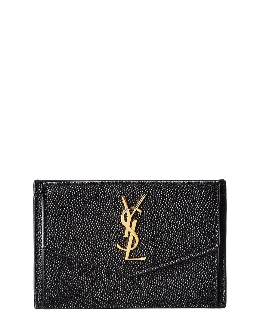 Saint Laurent Uptown Leather Card Case