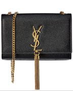 Saint Laurent Kate Tassel Small Leather Wallet On Chain