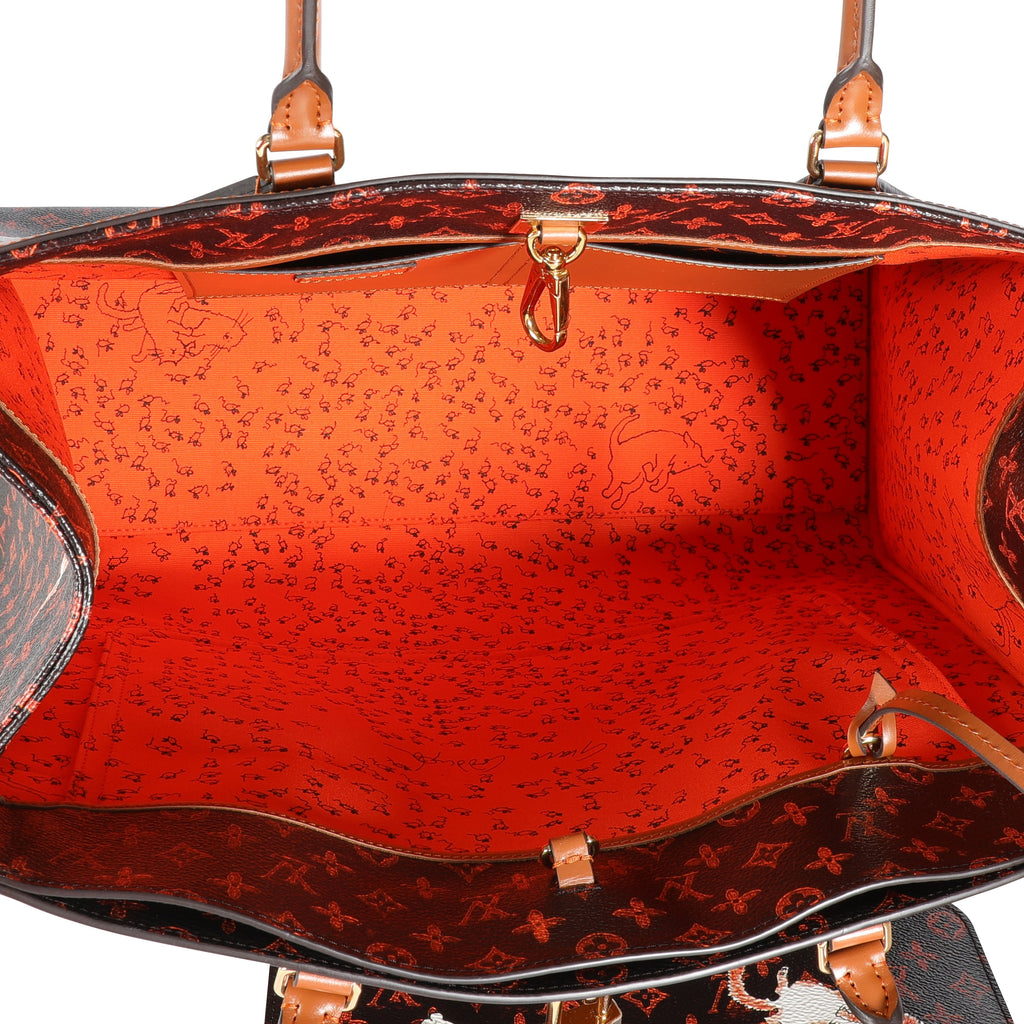 Louis Vuitton Louis Vuitton x Grace Coddington Limited Edition Catogram City Steamer XXL