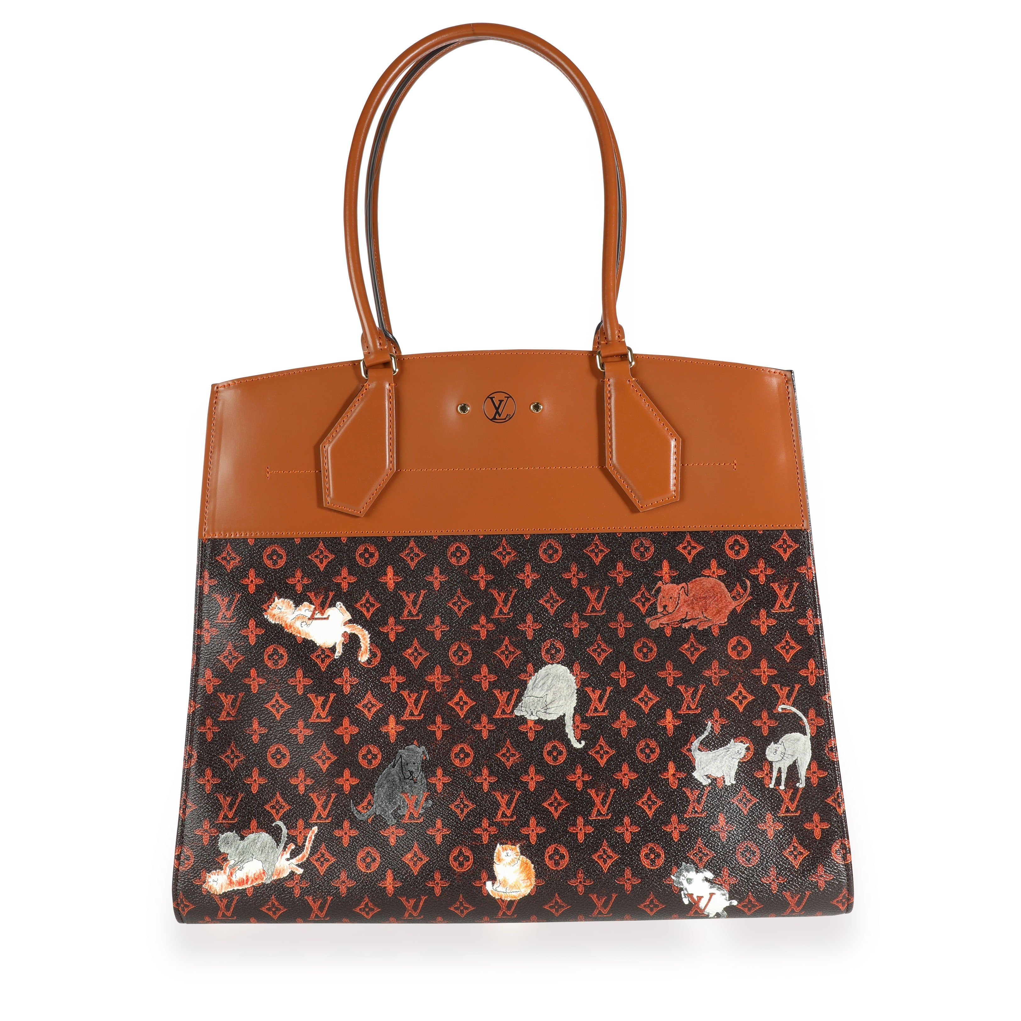 Louis Vuitton Louis Vuitton x Grace Coddington Limited Edition Catogram City Steamer XXL