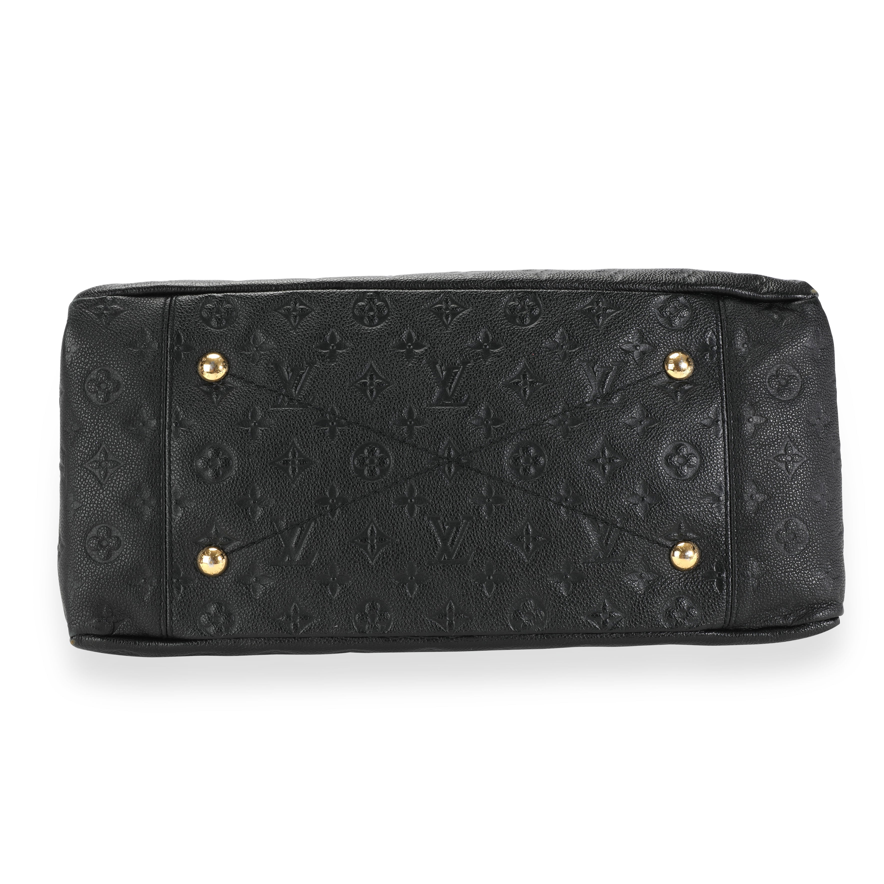 Louis Vuitton Louis Vuitton Black Monogram Empreinte Artsy MM
