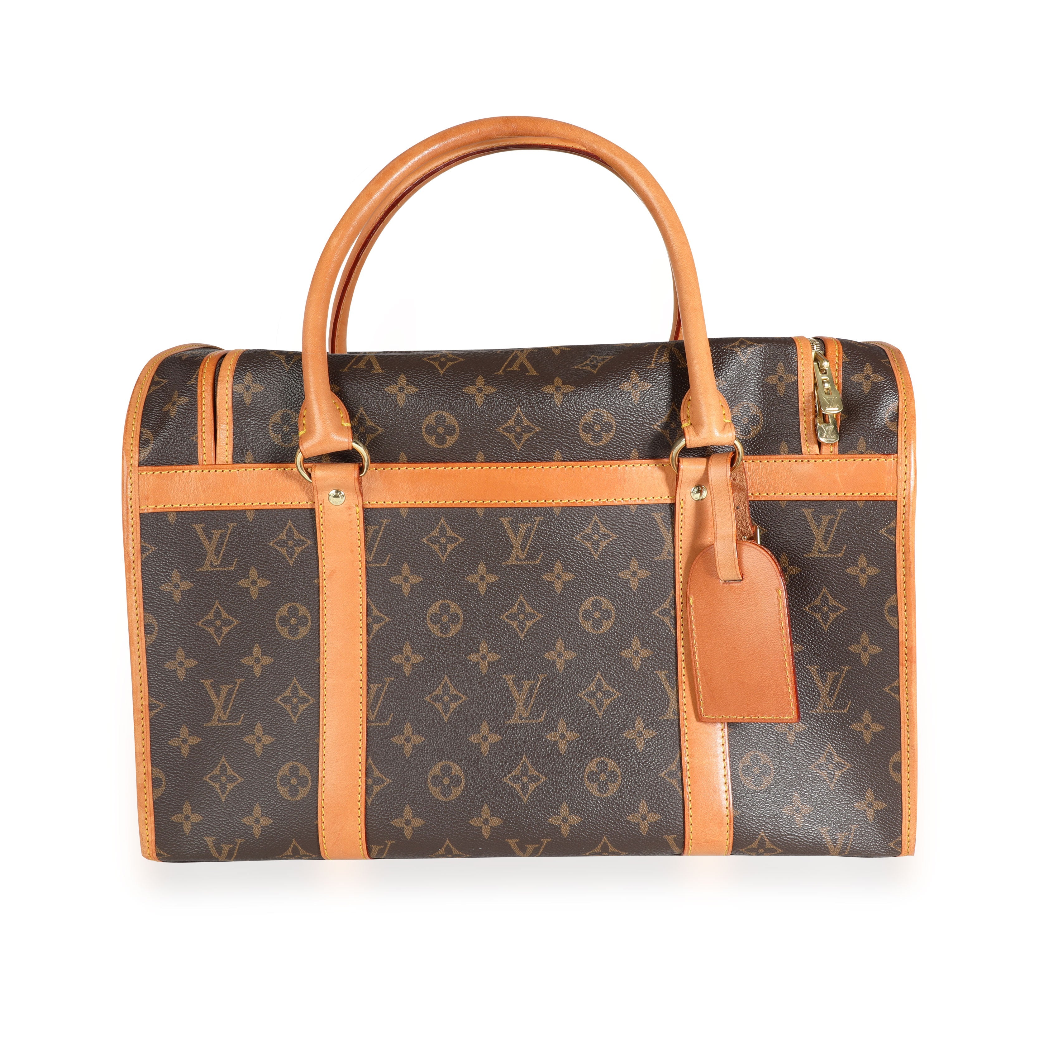 Louis Vuitton Louis Vuitton Monogram Canvas Dog Carrier 40