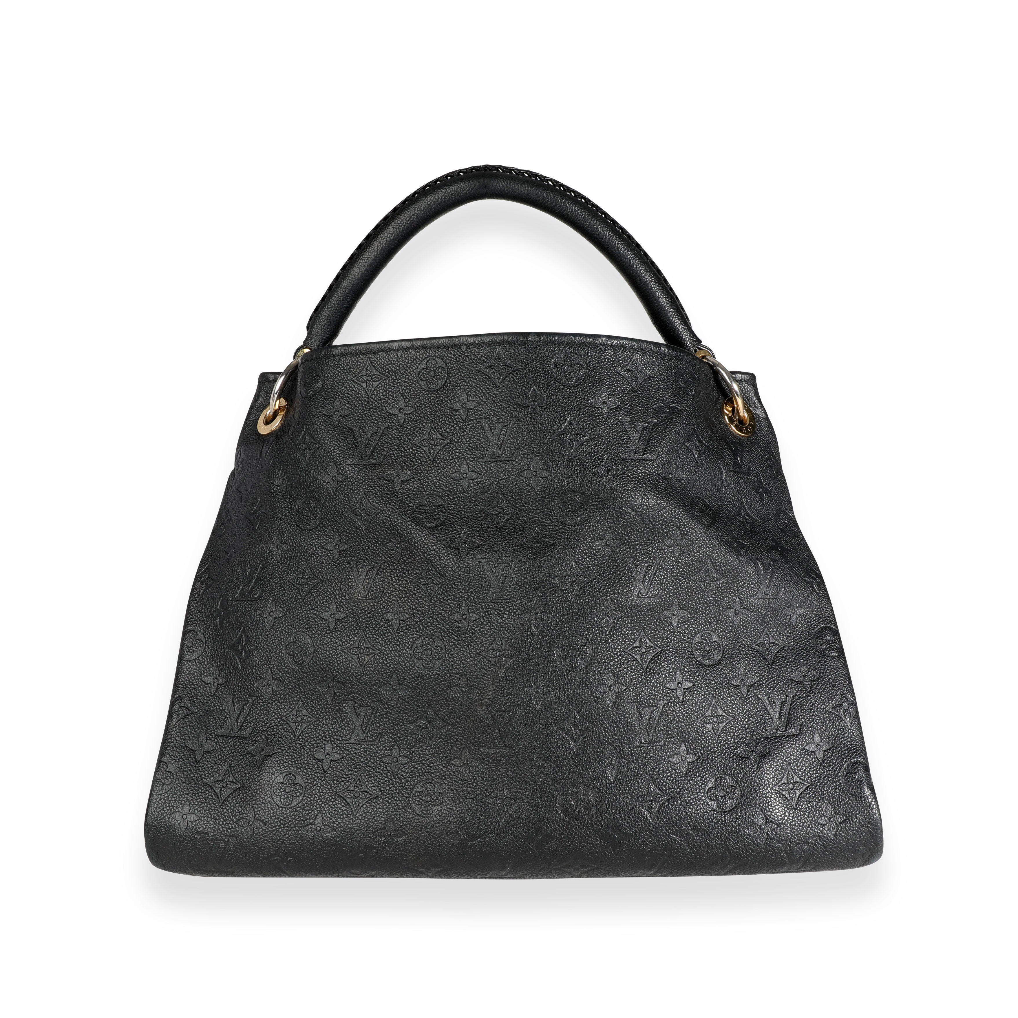 Louis Vuitton Louis Vuitton Black Monogram Empreinte Artsy MM