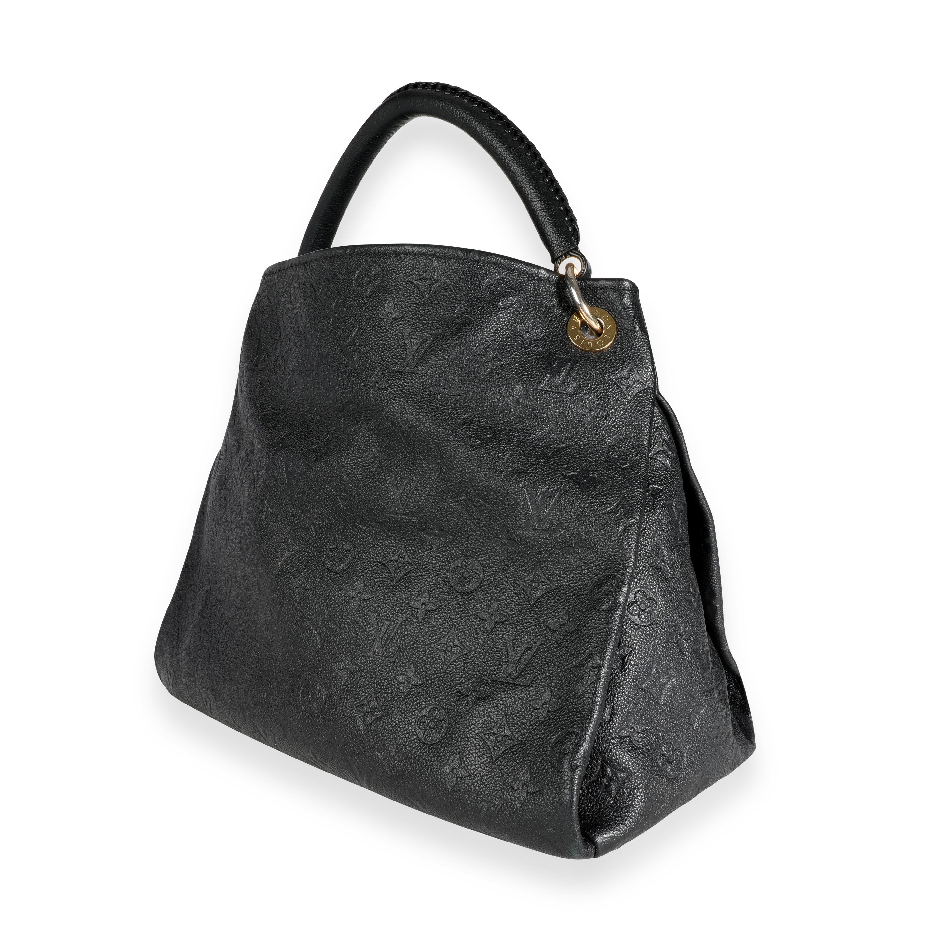 Louis Vuitton Louis Vuitton Black Monogram Empreinte Artsy MM