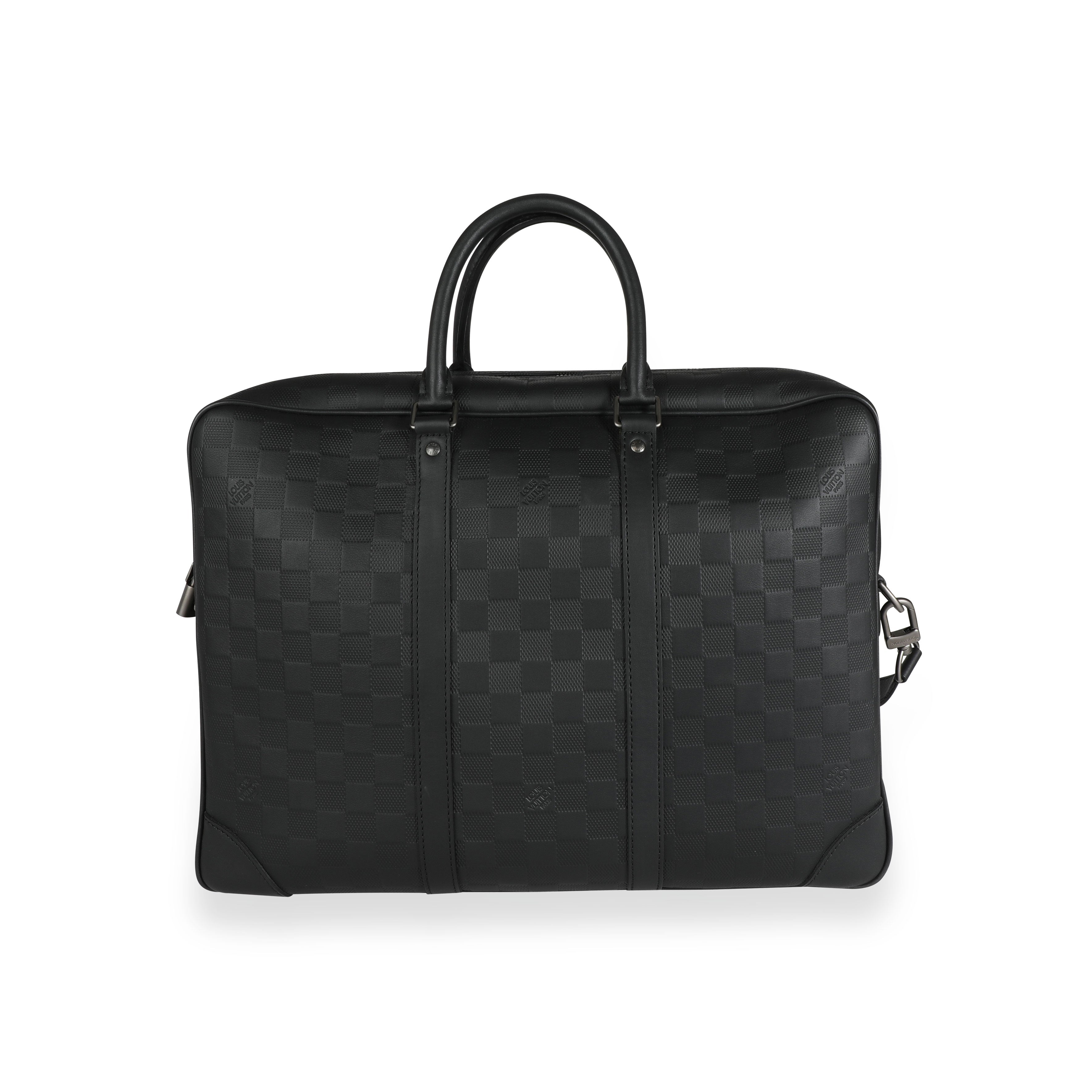 Louis Vuitton Louis Vuitton Onyx Damier Infini Porte-Documents Voyage Briefcase GM
