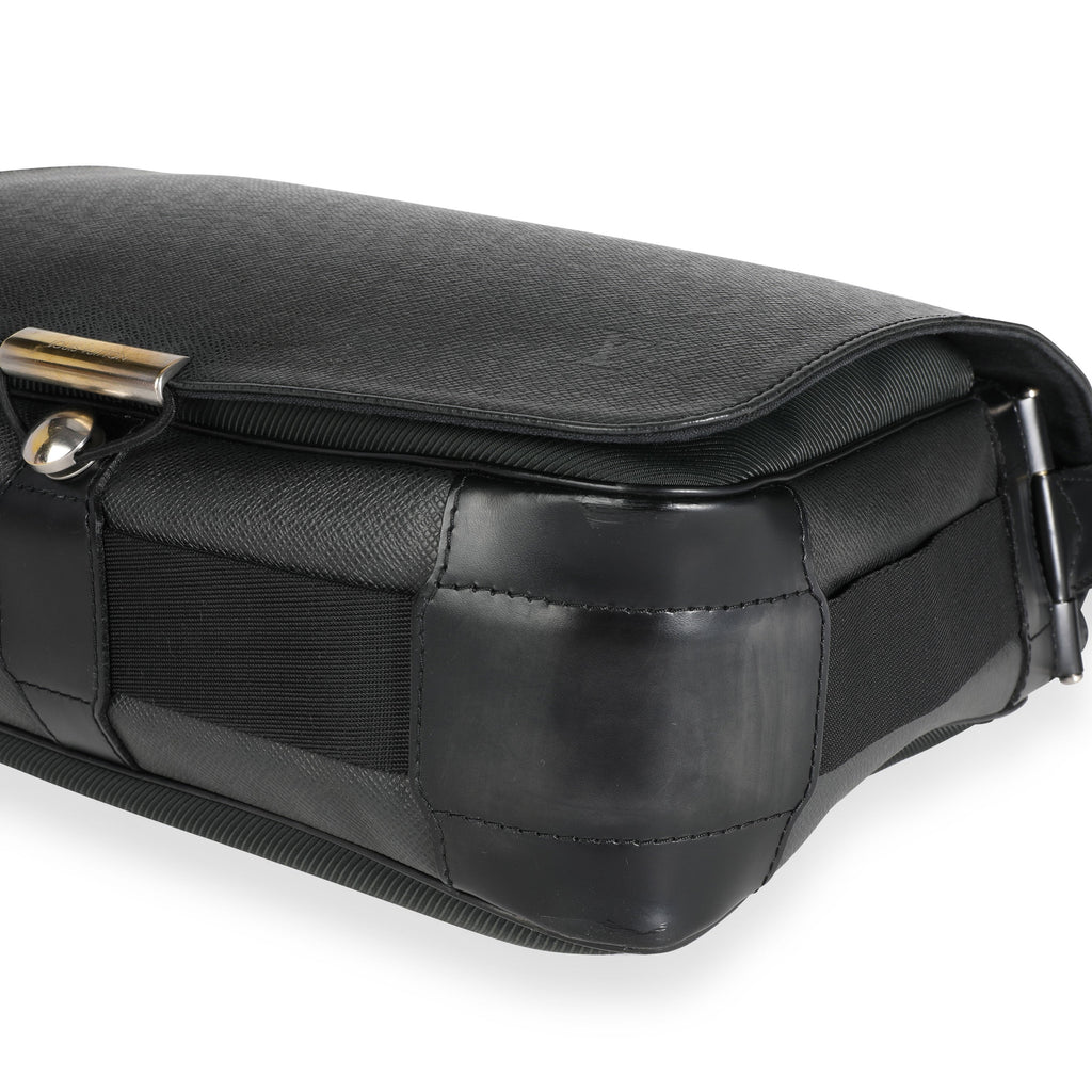Louis Vuitton Louis Vuitton Ardoise Taiga Leather Viktor Messenger Bag