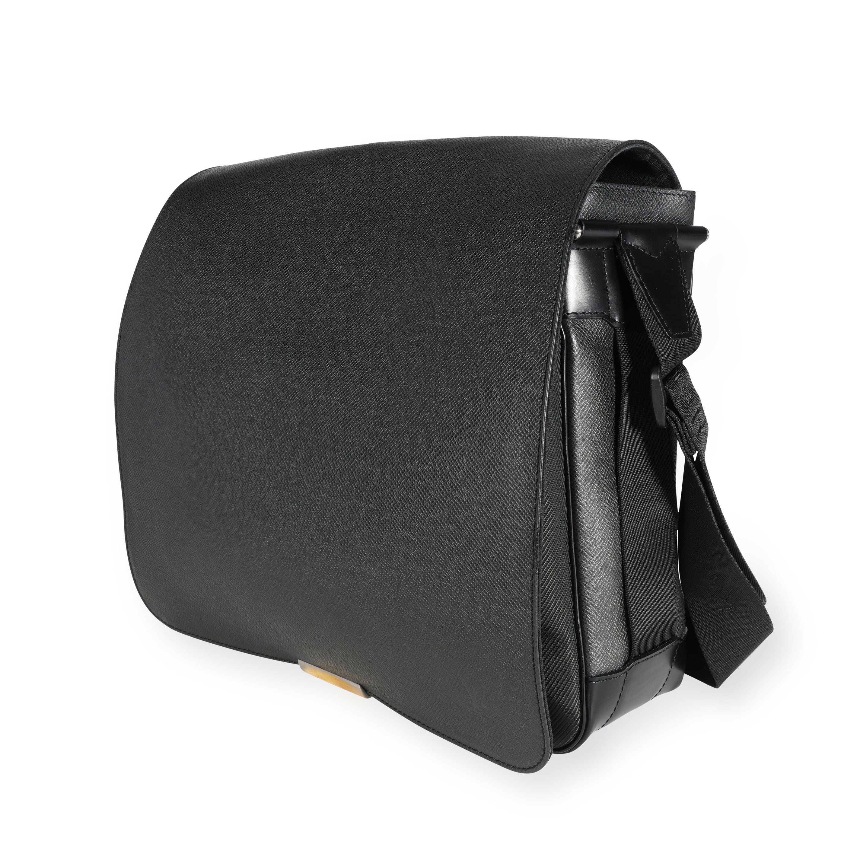 Louis Vuitton Louis Vuitton Ardoise Taiga Leather Viktor Messenger Bag