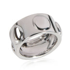 Louis Vuitton Empreinte 10 mm Band in 18K White Gold