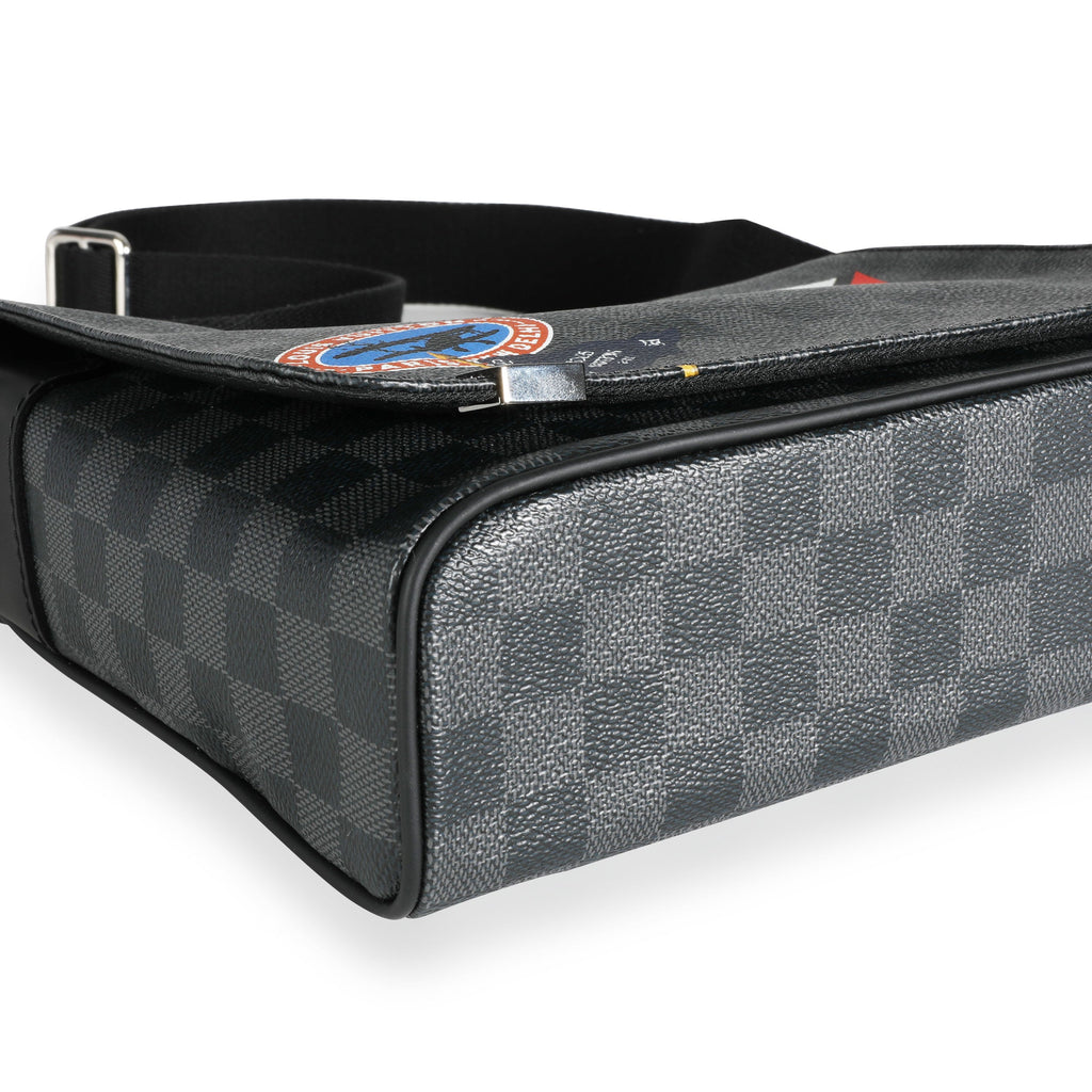 Louis Vuitton Louis Vuitton Limited Edition Damier Graphite LV League District Messenger PM