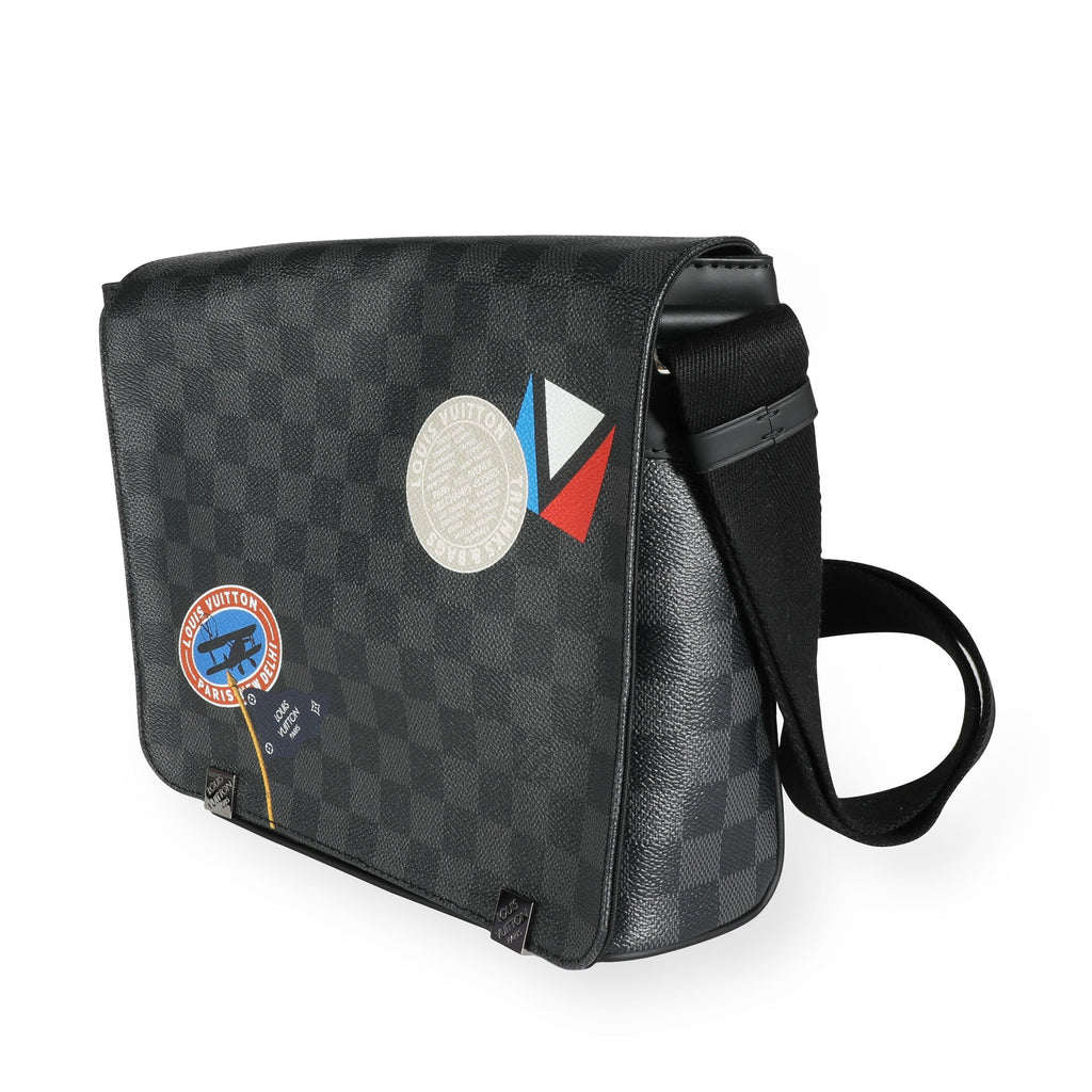 Louis Vuitton Louis Vuitton Limited Edition Damier Graphite LV League District Messenger PM