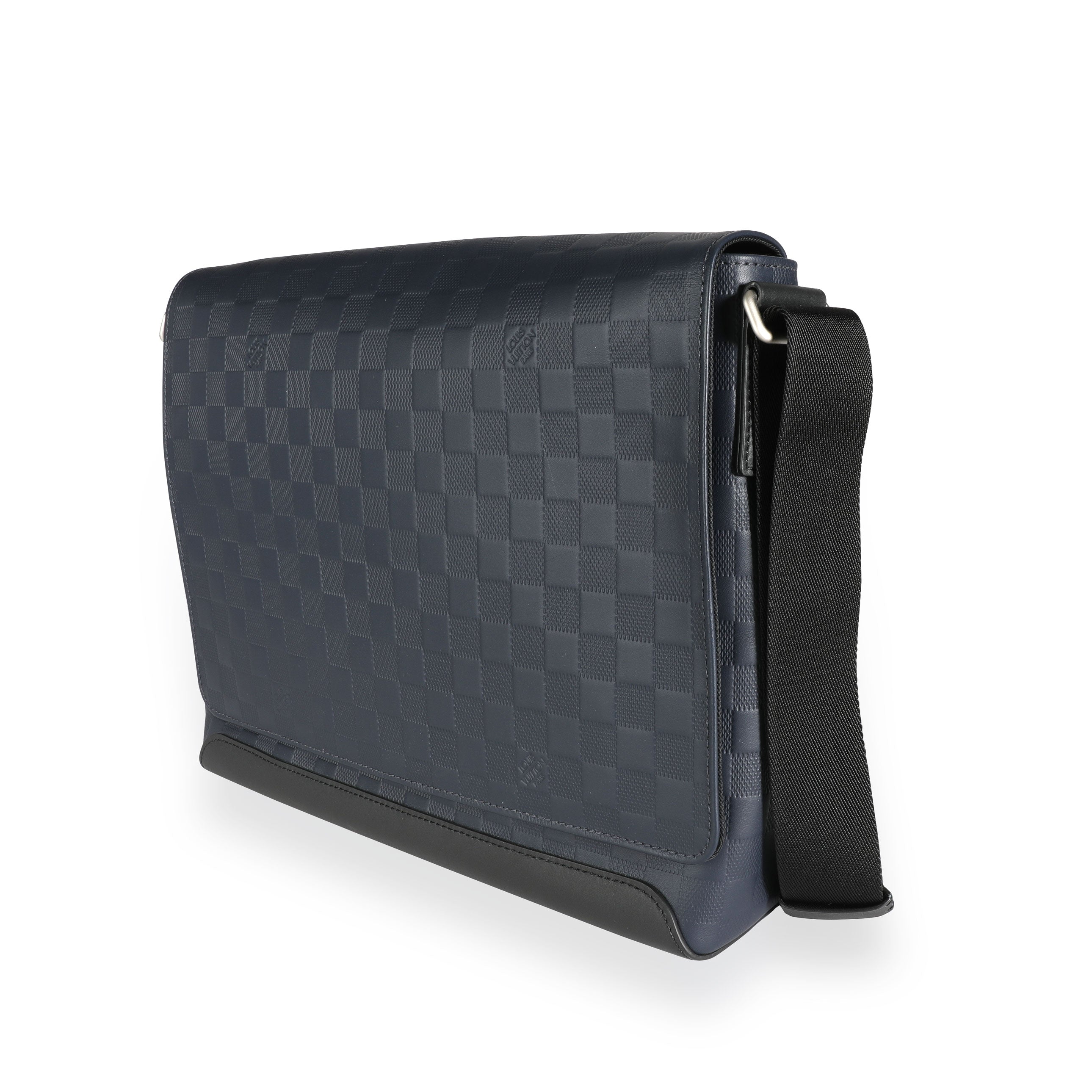 Louis Vuitton Louis Vuitton Navy Damier Infini District MM