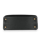 Louis Vuitton Louis Vuitton Black Taurillon Leather Capucines MM