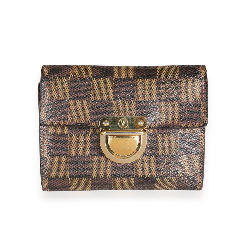 Louis Vuitton Louis Vuitton Damier Ebene Canvas Koala Wallet