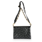 Louis Vuitton Louis Vuitton Black Monogram Embossed Lambskin Coussin PM