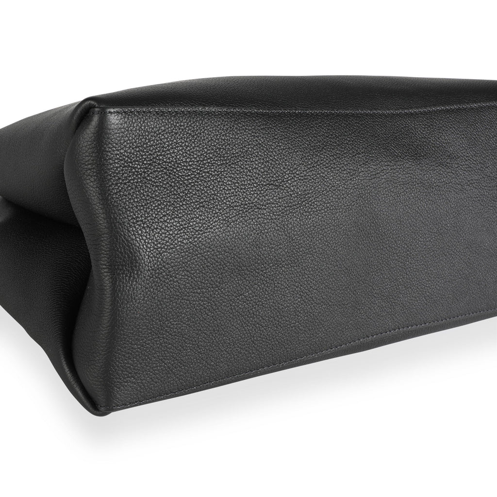 Louis Vuitton Louis Vuitton Black Calfskin Lockme Shopper