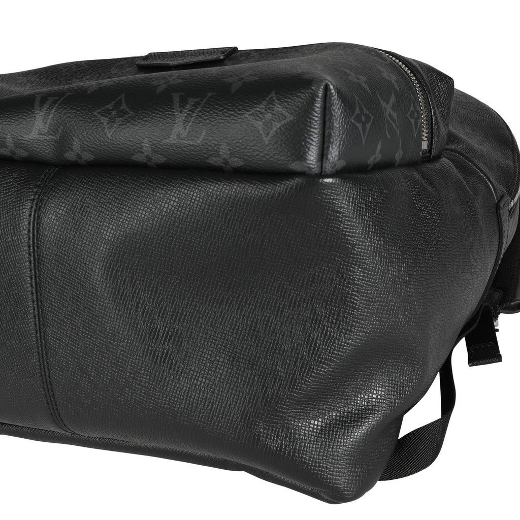 Louis Vuitton Louis Vuitton Black Monogram Eclipse Canvas & Taiga Leather Discovery Backpack