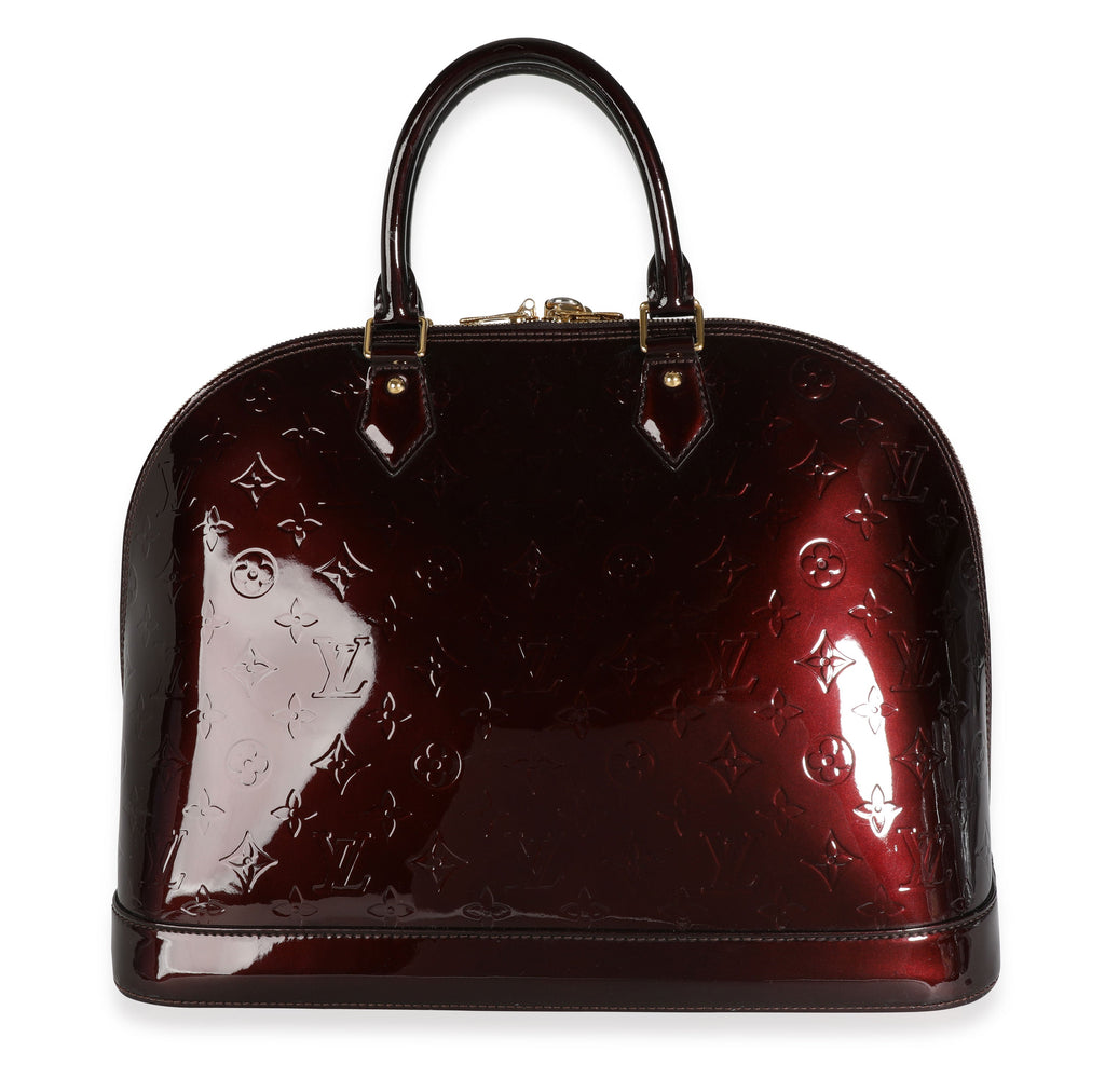 Louis Vuitton Louis Vuitton Amarante Monogram Vernis Alma GM