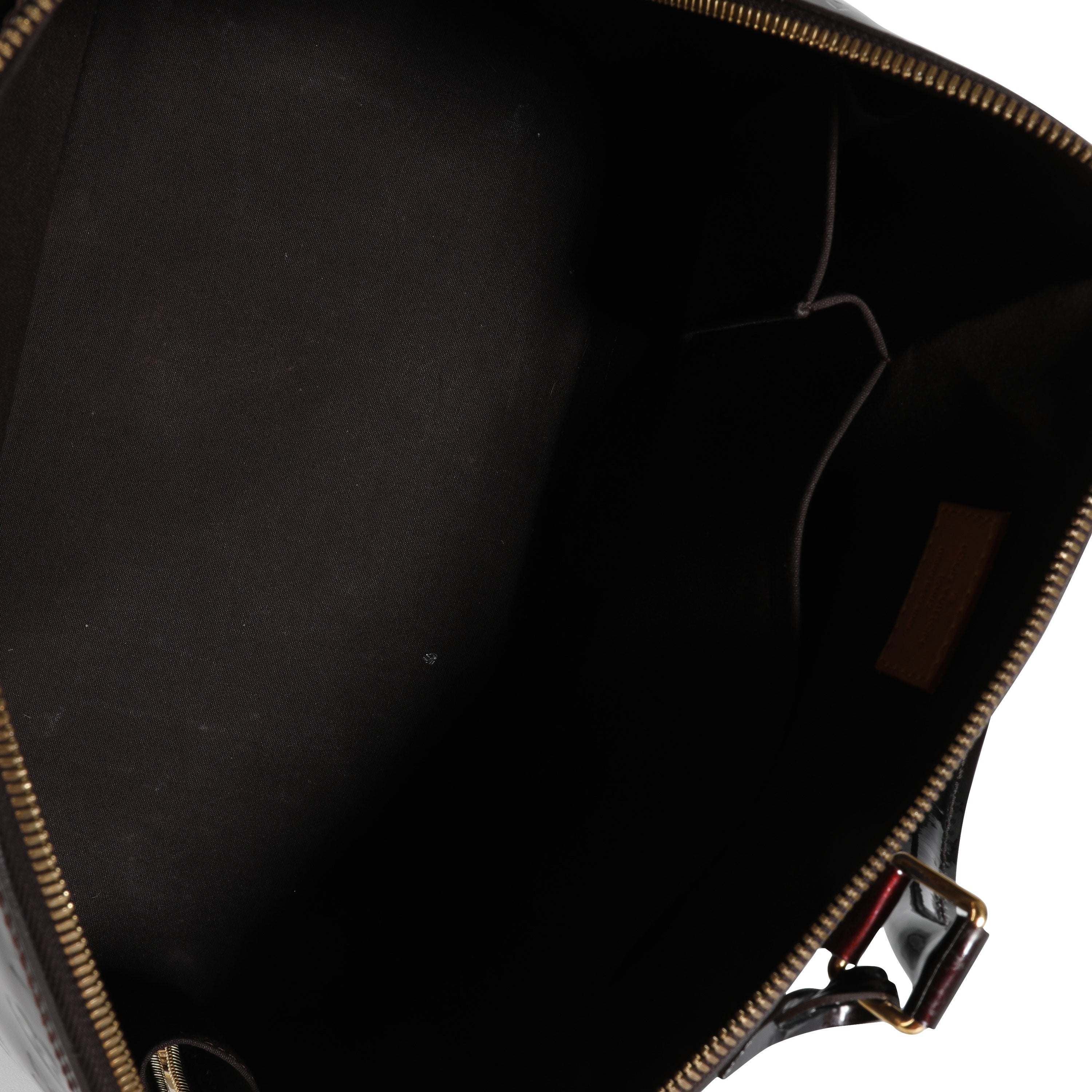 Louis Vuitton Louis Vuitton Amarante Monogram Vernis Alma GM