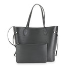 Louis Vuitton Louis Vuitton Black Epi Leather Neverfull MM