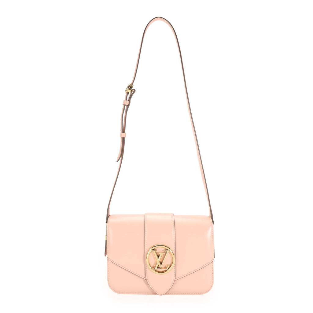 Louis Vuitton Louis Vuitton Rose Himalaya Calfskin LV Pont 9