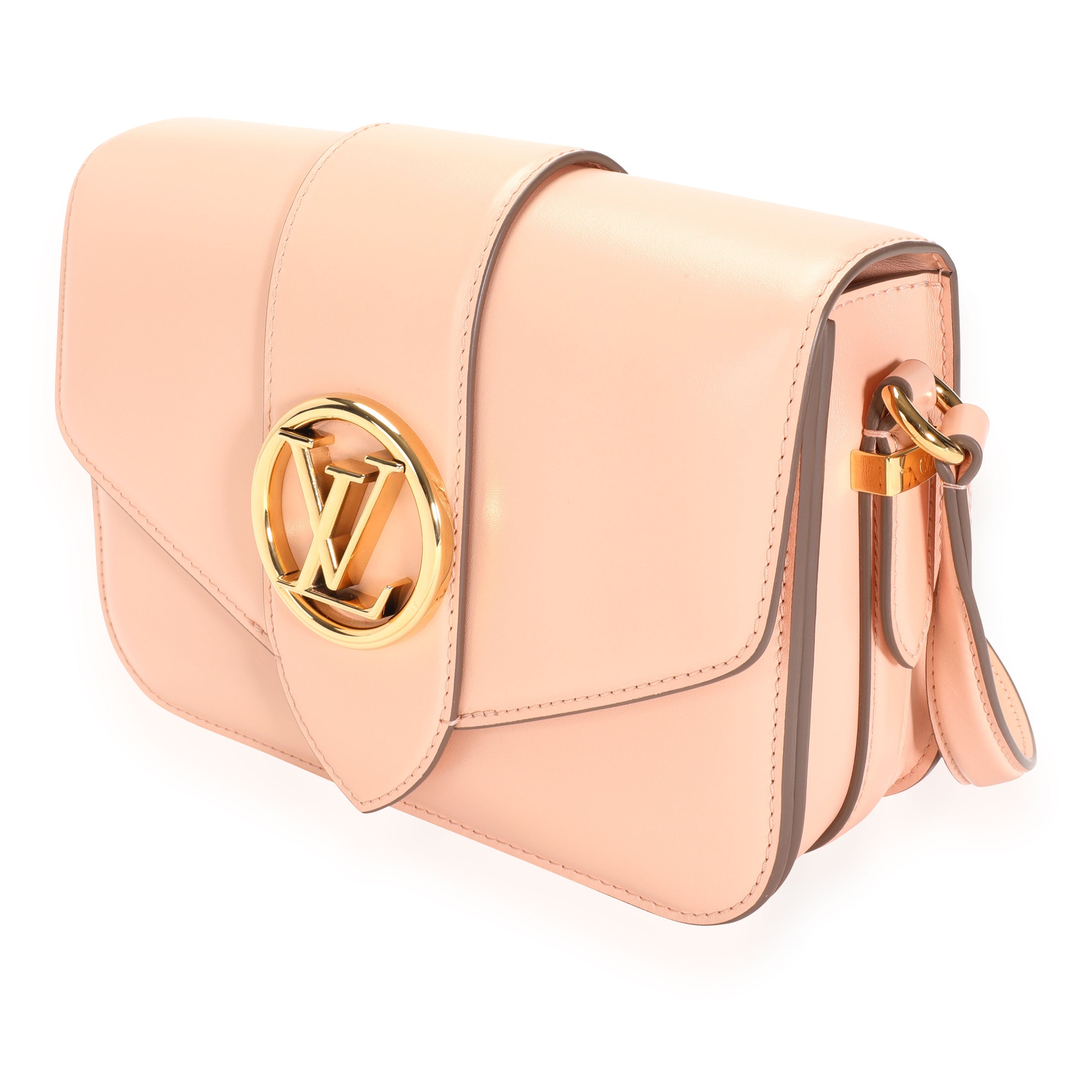 Louis Vuitton Louis Vuitton Rose Himalaya Calfskin LV Pont 9